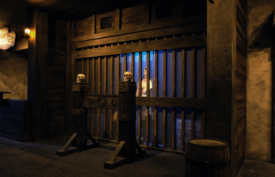 Virtual Characters Once A Pirate Dining Experience